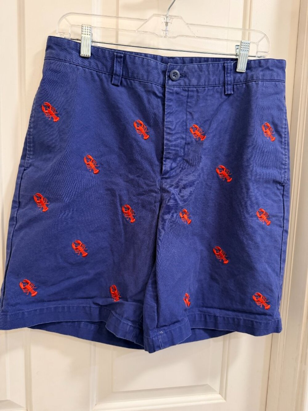Vineyard Vines Lobster Embroidered Club Shorts 33 - Picture 2 of 11